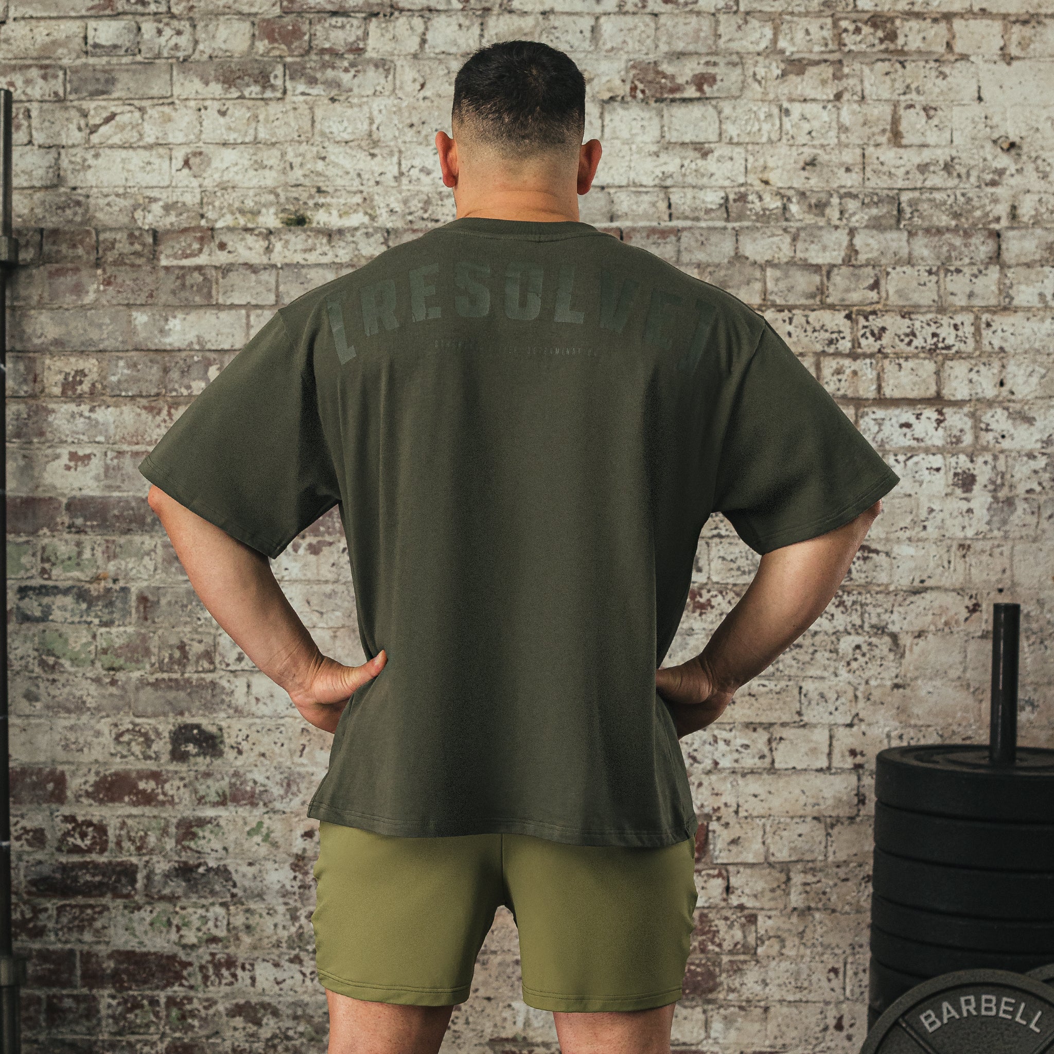 SBD Oversized T-Shirt Khaki (Limitierte Resolve Edition) - Image 4