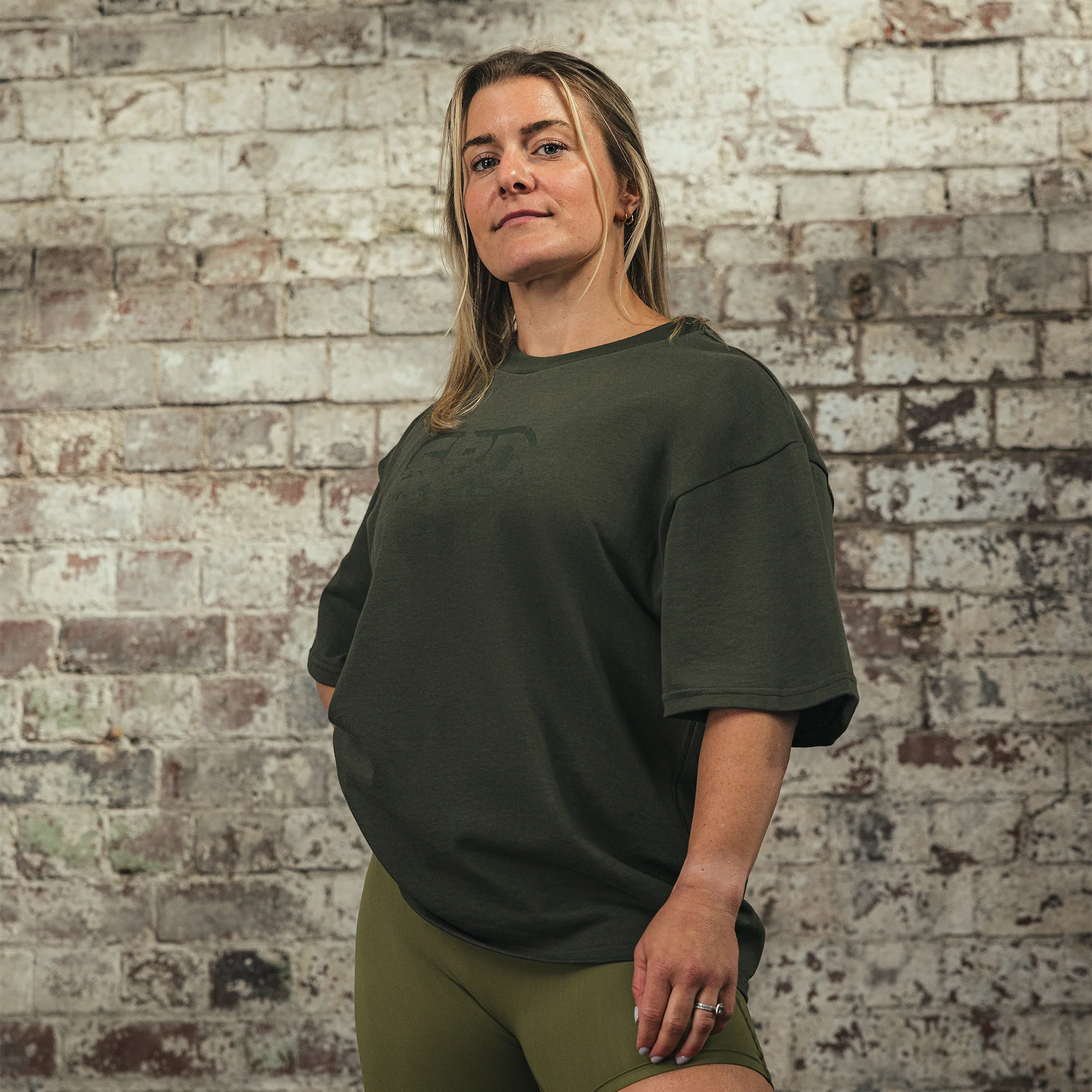 SBD Oversized T-Shirt Khaki (Limitierte Resolve Edition) - Image 5