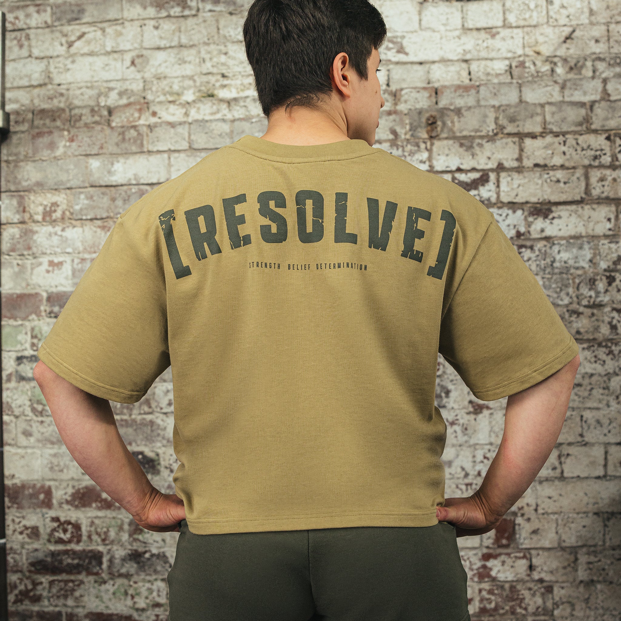 SBD Oversized T-Shirt Sand (Limitierte Resolve Edition) - Image 3